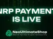NRP payment integration now live on NeoUltimateShop showcasing real utility within the NeoRedPill ecosystem