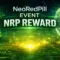 NeoRedPill crypto event NRP reward campaign hold 300000 NRP and earn rewards Neo ecosystem
